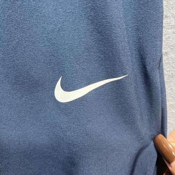 Nike Dri Fit Strike Blue Swoosh Logo Training & Running Joggers Womens Size M - Picture 3 of 11